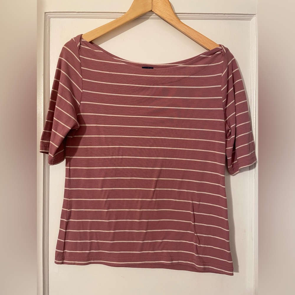 Striped Boatneck Princess Highway Shirt US10/AU14